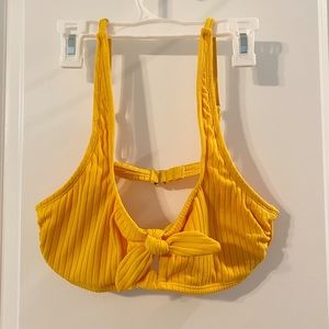 Yellow Bathing Suit Top